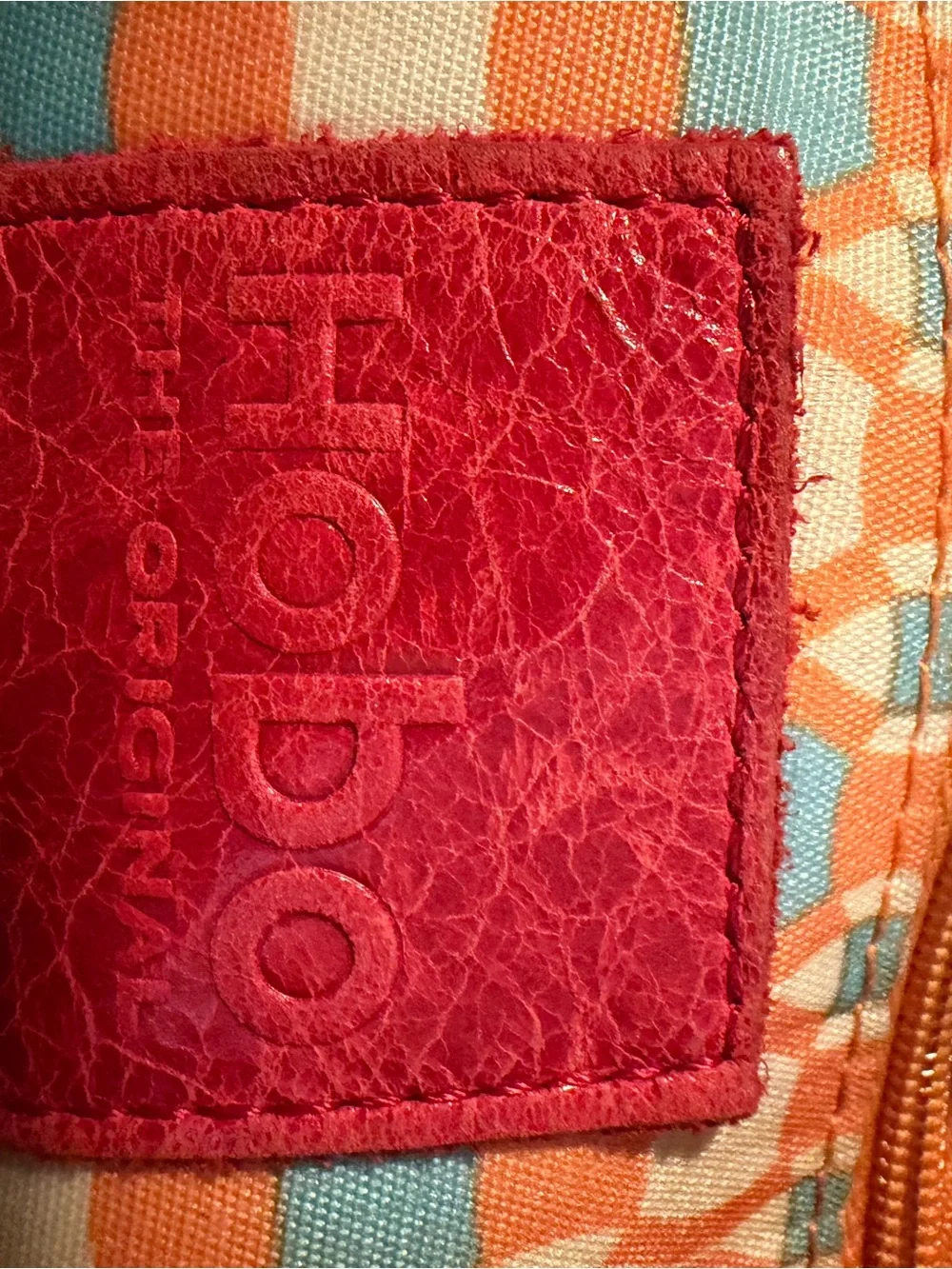 HOBO green leather